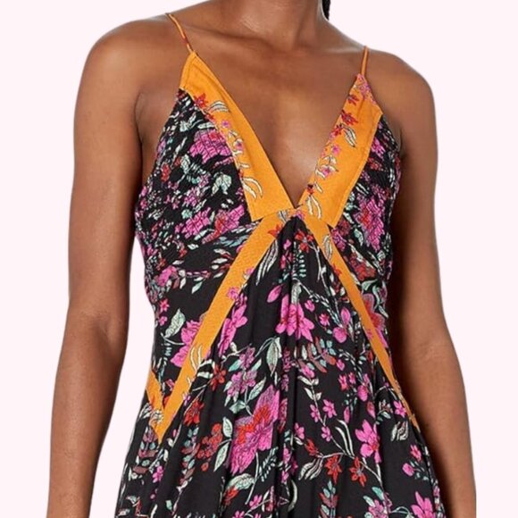 FREE PEOPLE "There She Goes" Floral Maxi Dress – Small – NWT - Picture 3 of 6
